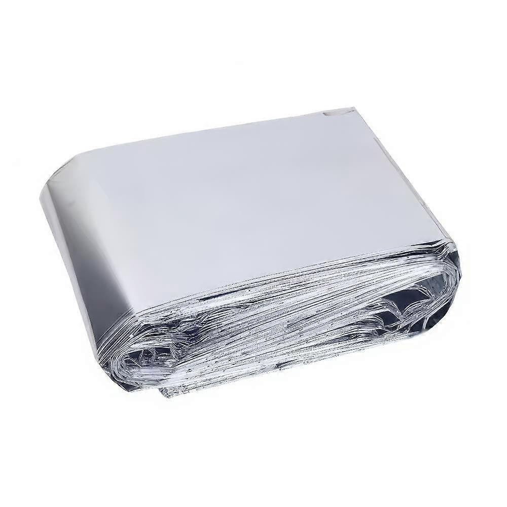 Outdoor emergency blanket XL, 160x210 cm, silver/silver