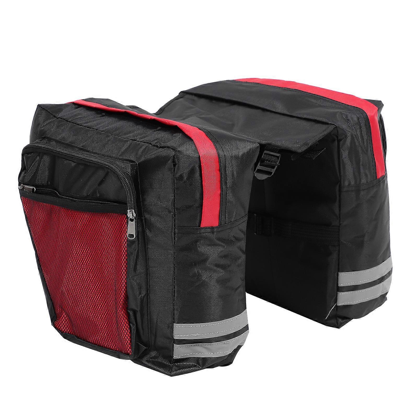 Bicycles Rear Shelf Bag Bike Dual Carry Bag Bike Rear Rack Bag for Outdoor