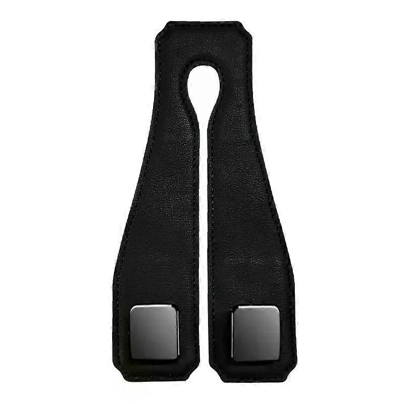 1 قطعة جودة مسند رأس للسيارة هوك قسط من جلد الغزال مقعد خلفي معلق خطاف مزدوج 20 كجم شماعات هوك سبيكة كبيرة تحمل عالمي