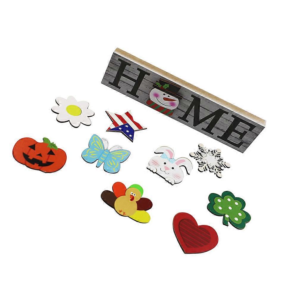 Interchangeable Decorative Home Letters for Assorted Color