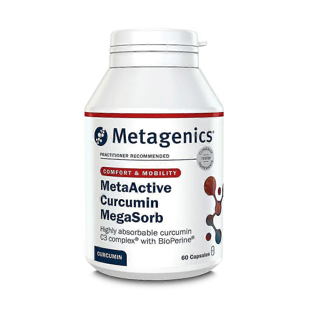 Metagenics MetaActive 姜黄素 MegaSorb 胶囊 60 粒胶囊