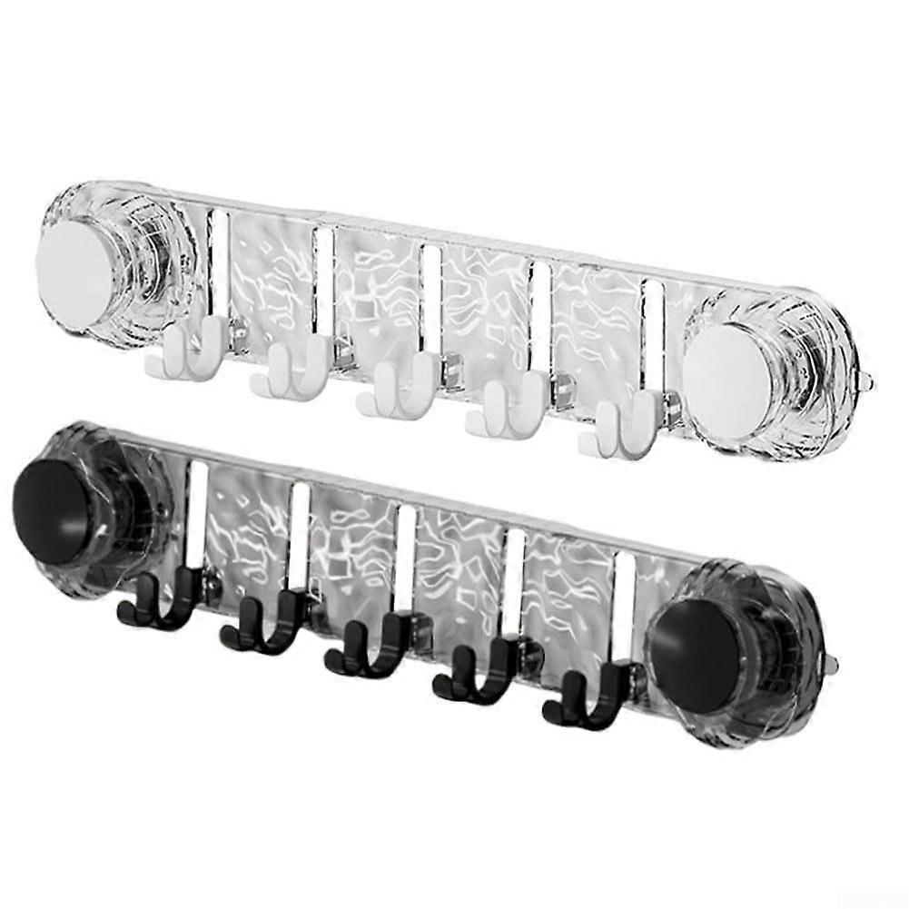 Flexible suction cup hooks for space optimization, easy installation in bathrooms, kitchens, and more (Mix)