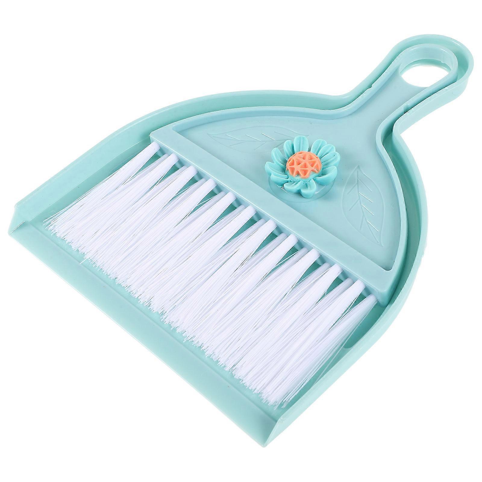1 Set Mini Handheld Broom Small Dustpan and Brush Set Keyboard Cleaning Tool