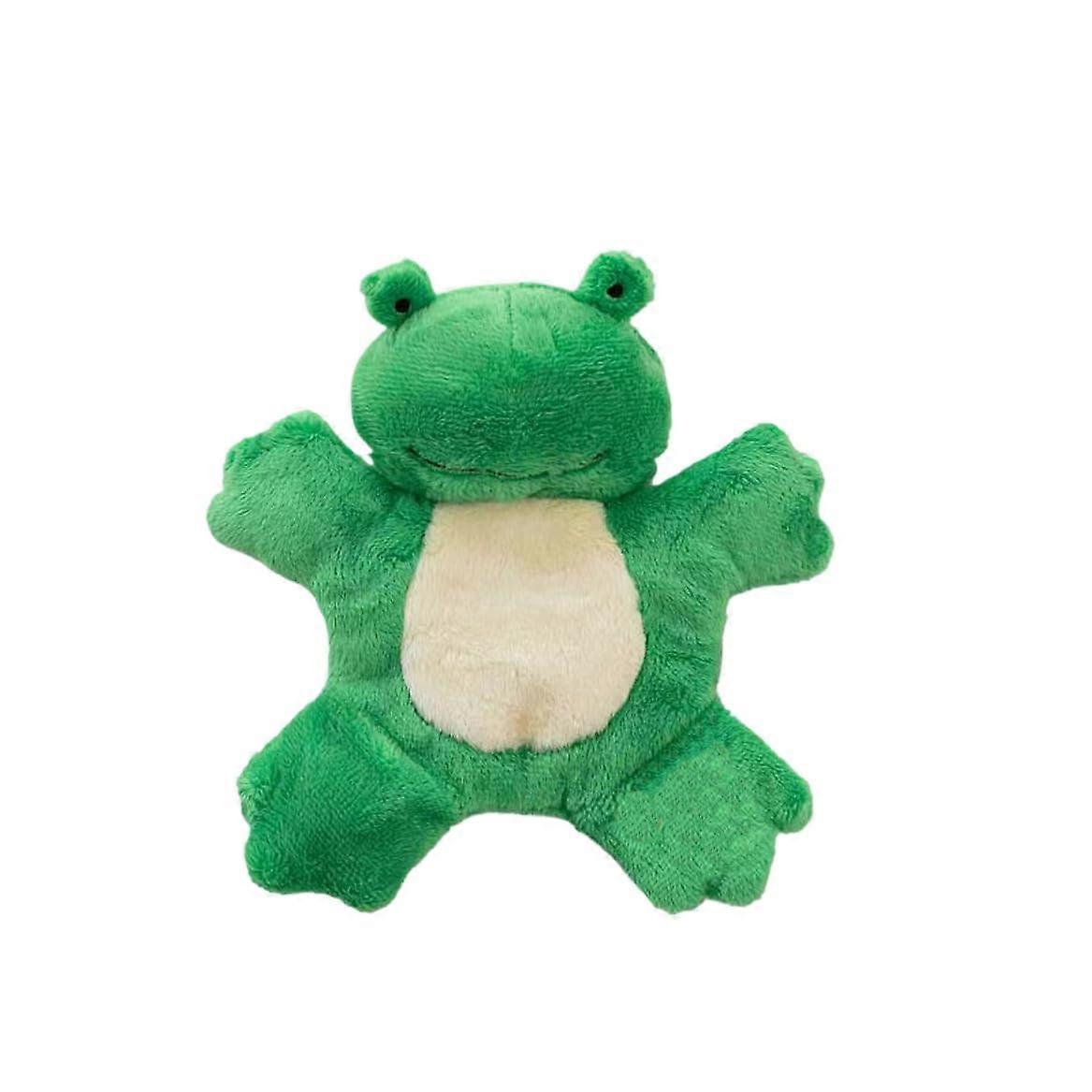 Squeaky plush dog toy, interactive  dispenser with crinkle and squeaker for small dogs.