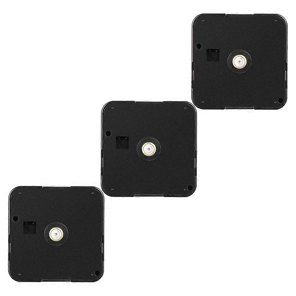 Quartz Movement Replacement Part Clock Mechanism Accessories Precise Timekeeping 3Pcs