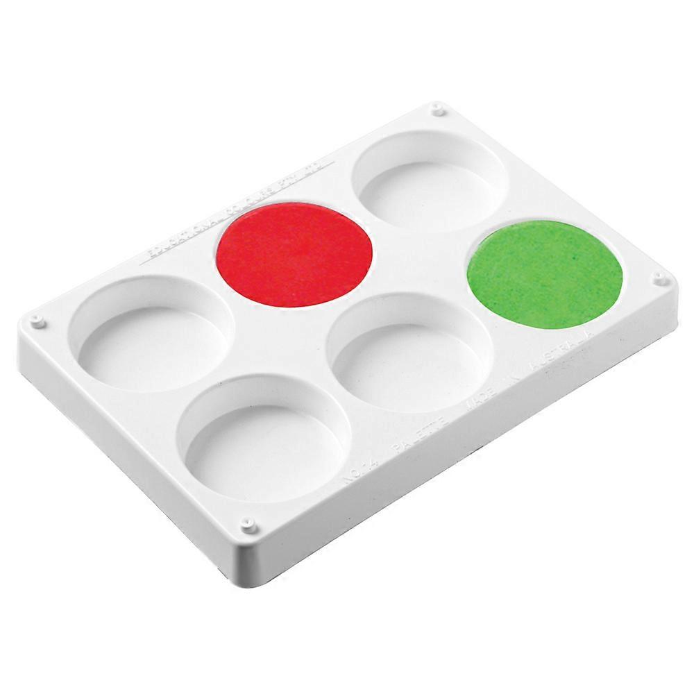 Educational Colours Stackable Paint Palette (6 Well)
