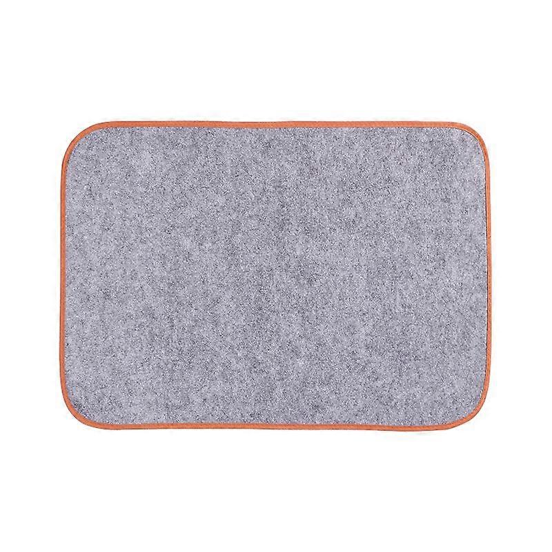 Calligraphy Drawing Felt Mat: 70x50cm Thick Felt Calligraphy Mat - Soft Ink Brush Writing Pad - Desk Pad For Chinese Painting Home And Teaching