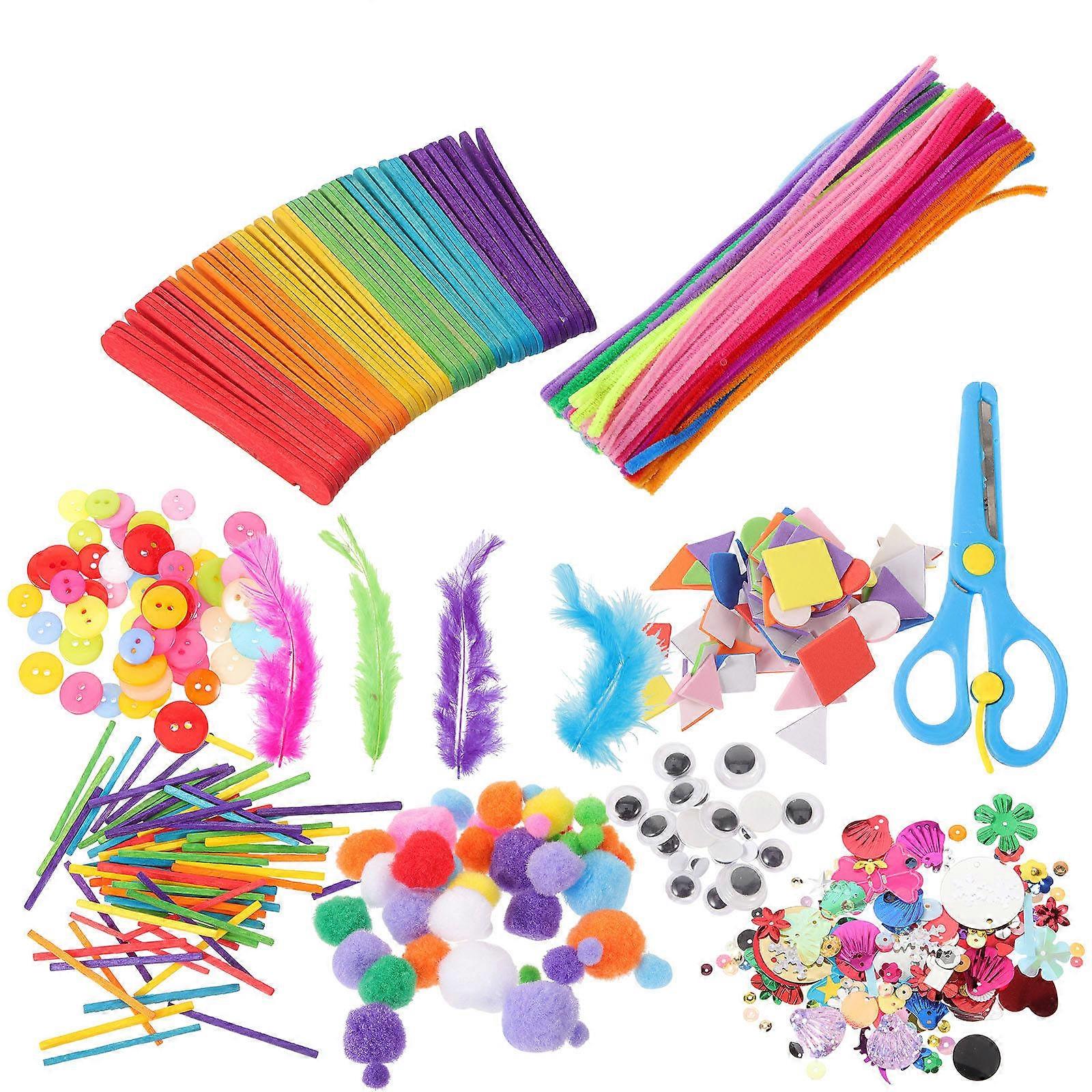 1 Set DIY Craft Supplies Bendable Wire Sticks for Making Playthings