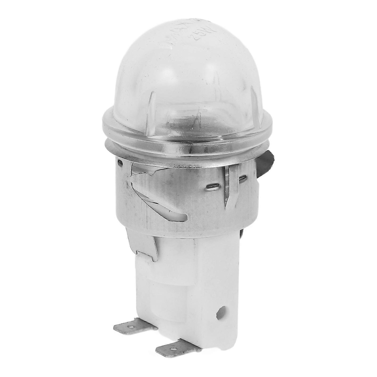 Microwave Lamp Round Glass Metal Kitchen Use Cooking 8.00X4.00X4.00CM Energy Saving 1Pcs