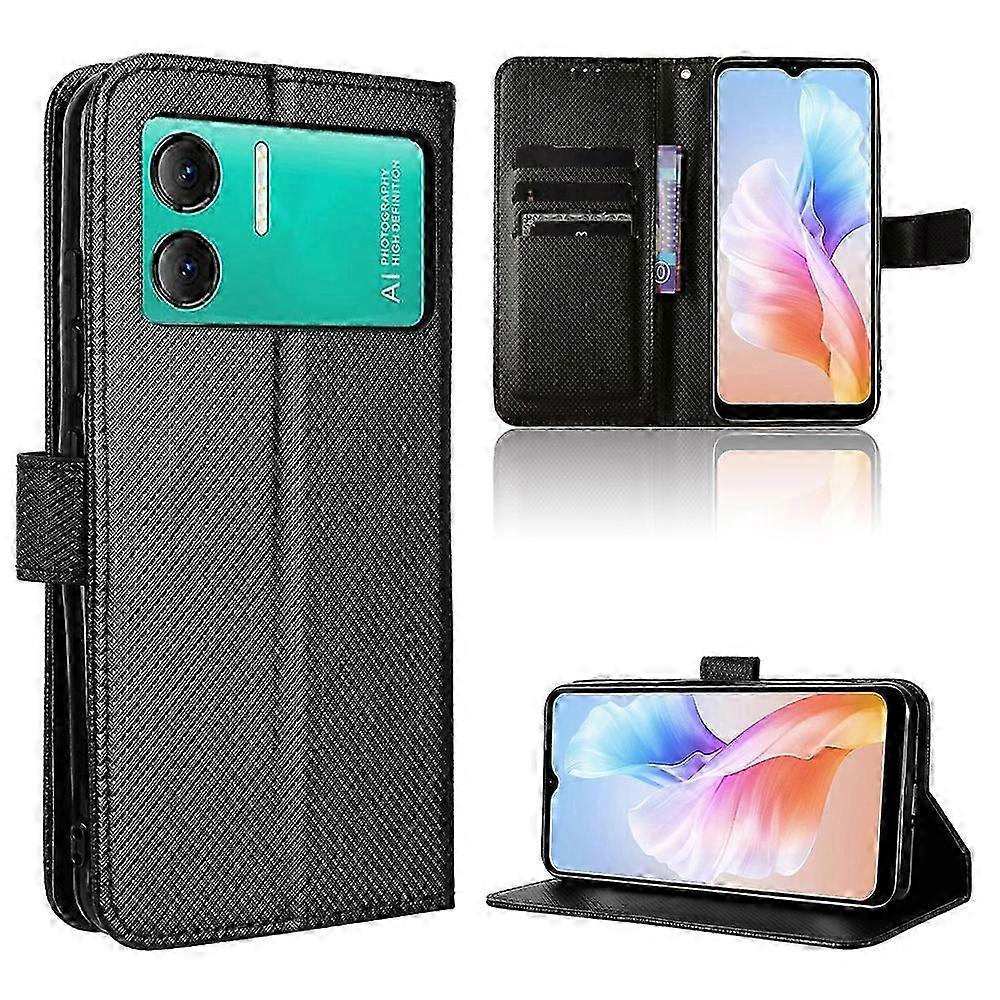 Diamond Texture Leather Phone Case for  & Android - Premium Protection & Style