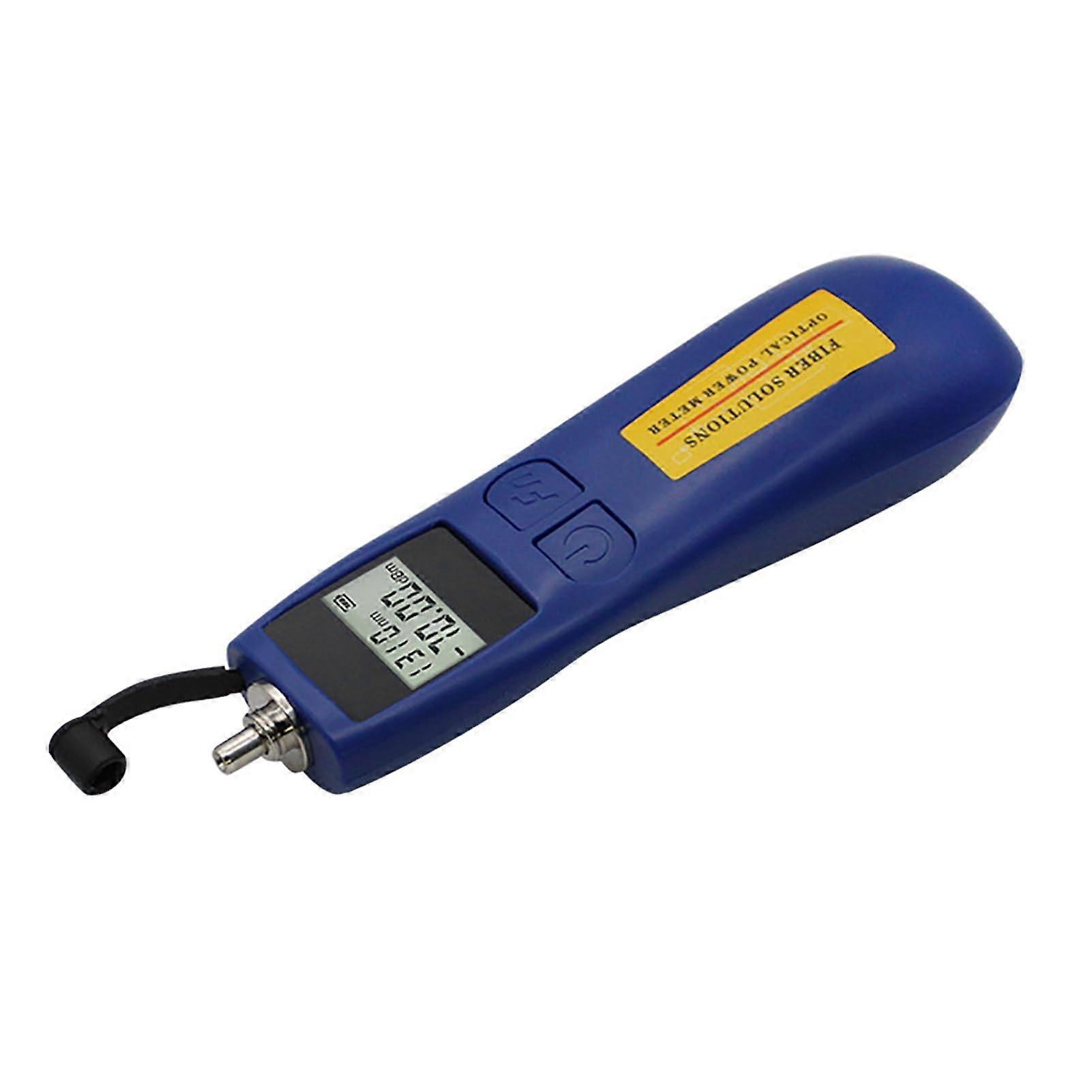 Fiber Optic Power Meter with Sensitive Chip and Accurate Measurement for Communication Technology, ABS Material, 100H Continuous Working Time