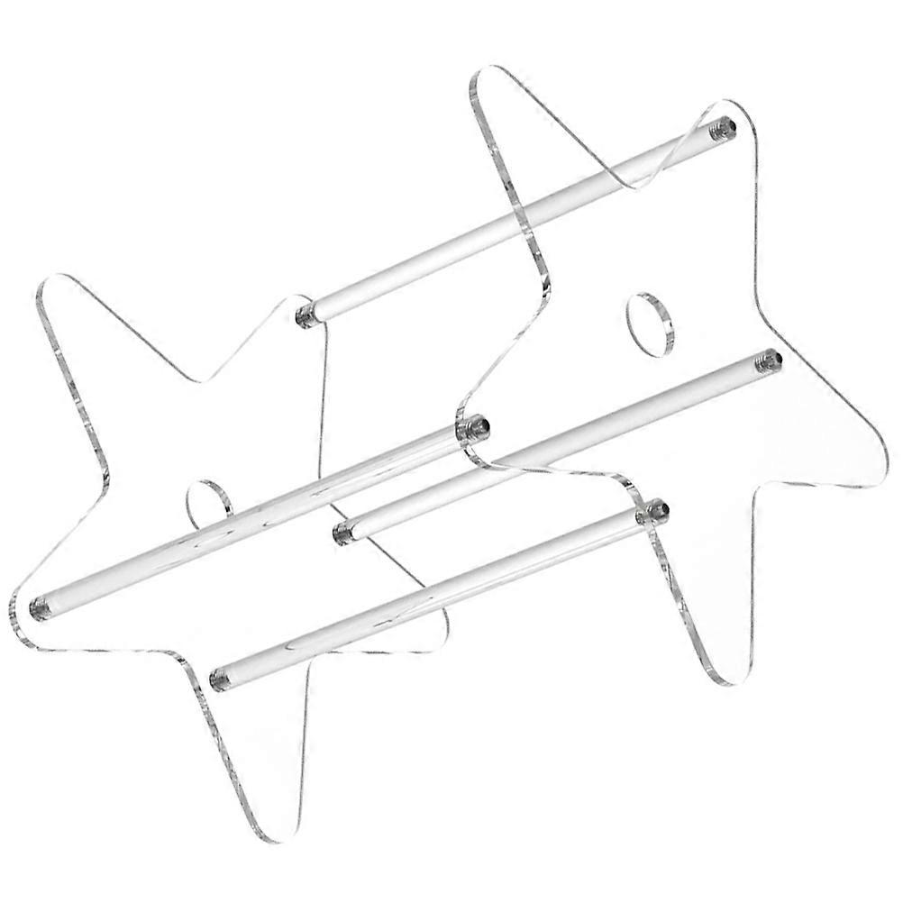 Acrylic Transparent Vinyl Record Holder for Display with Large Capacity and Fine Workmanship 10.2x6.3 Inches