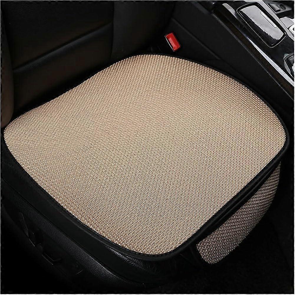 Auto Sitzauflage Breathable Cooling Car Seat Pad For All Models Beige Front Pair