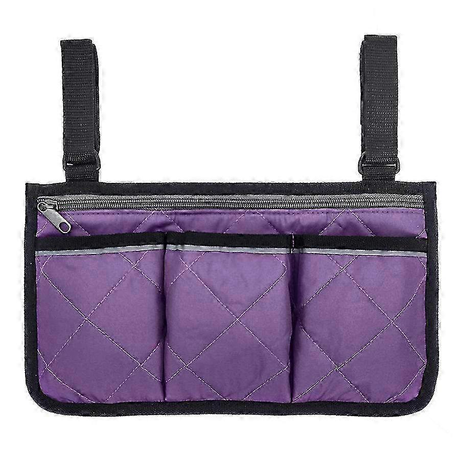 Universal Stroller & Mobility Aid Organizer Bag - Practical Side Storage Solution for Parents & Caregivers