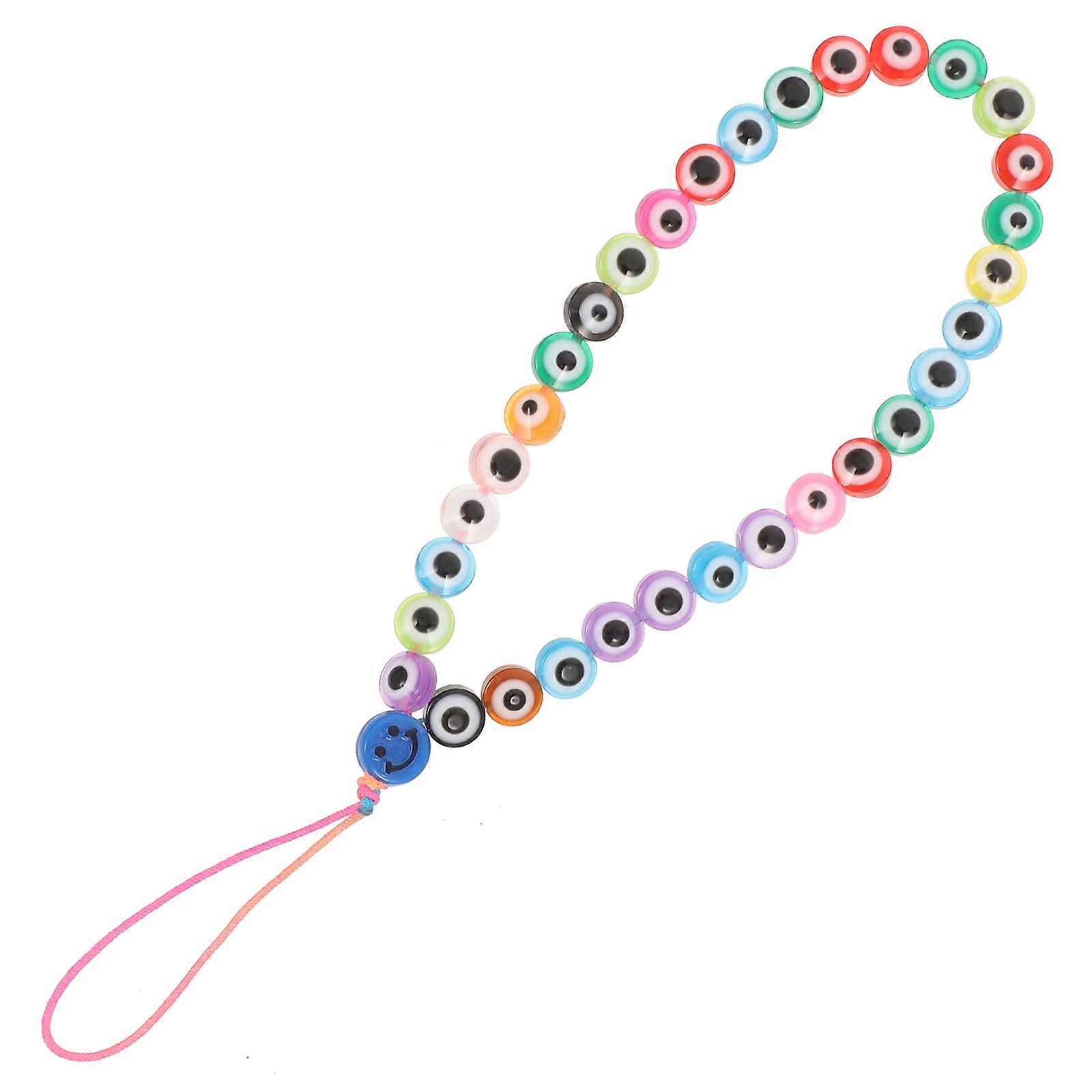 Stylish Phone Chain with Decorative Beads for Enhanced Appearance
