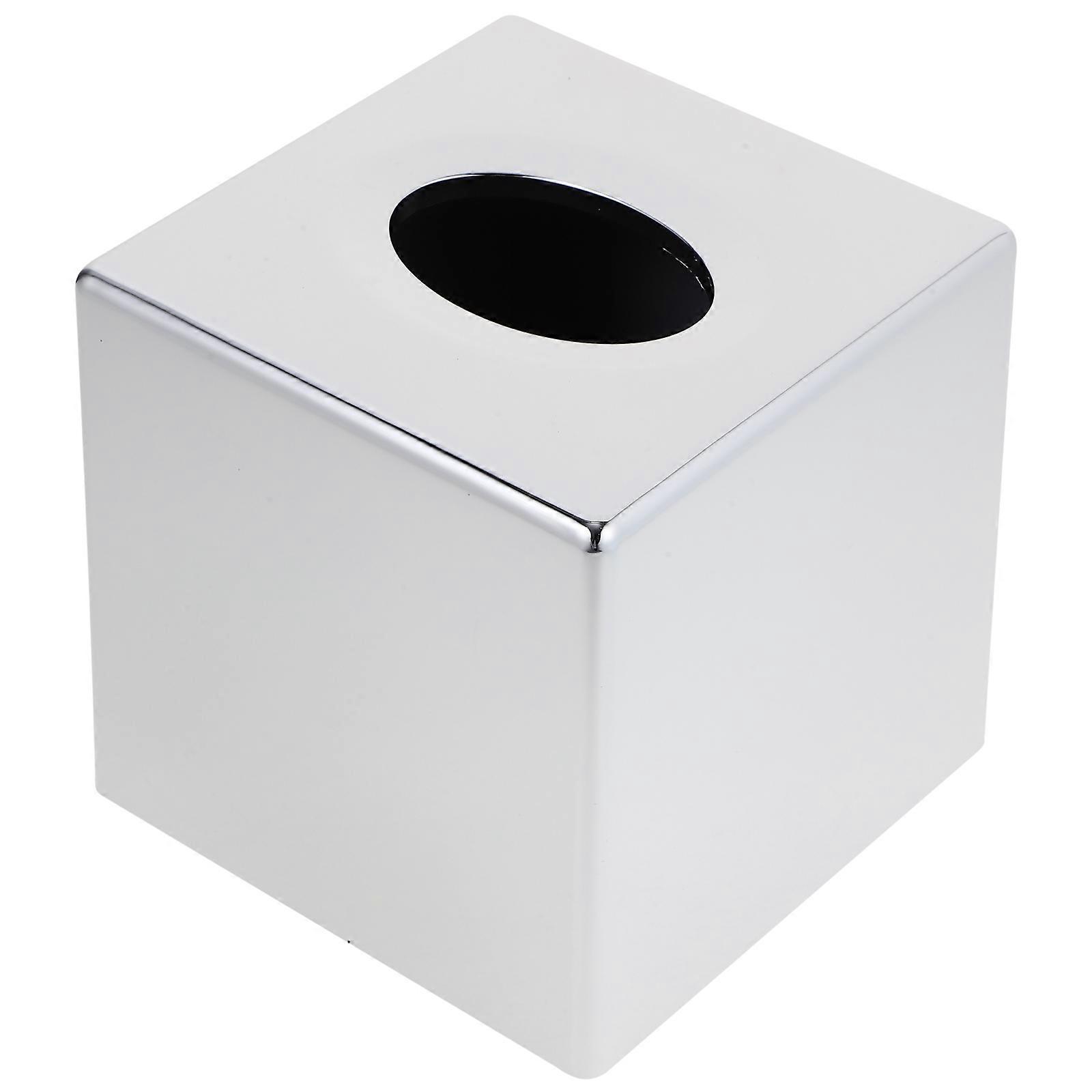 Tissue Storage Box, Accommodates Standard Square Tissues, Clean and Modern Appearance