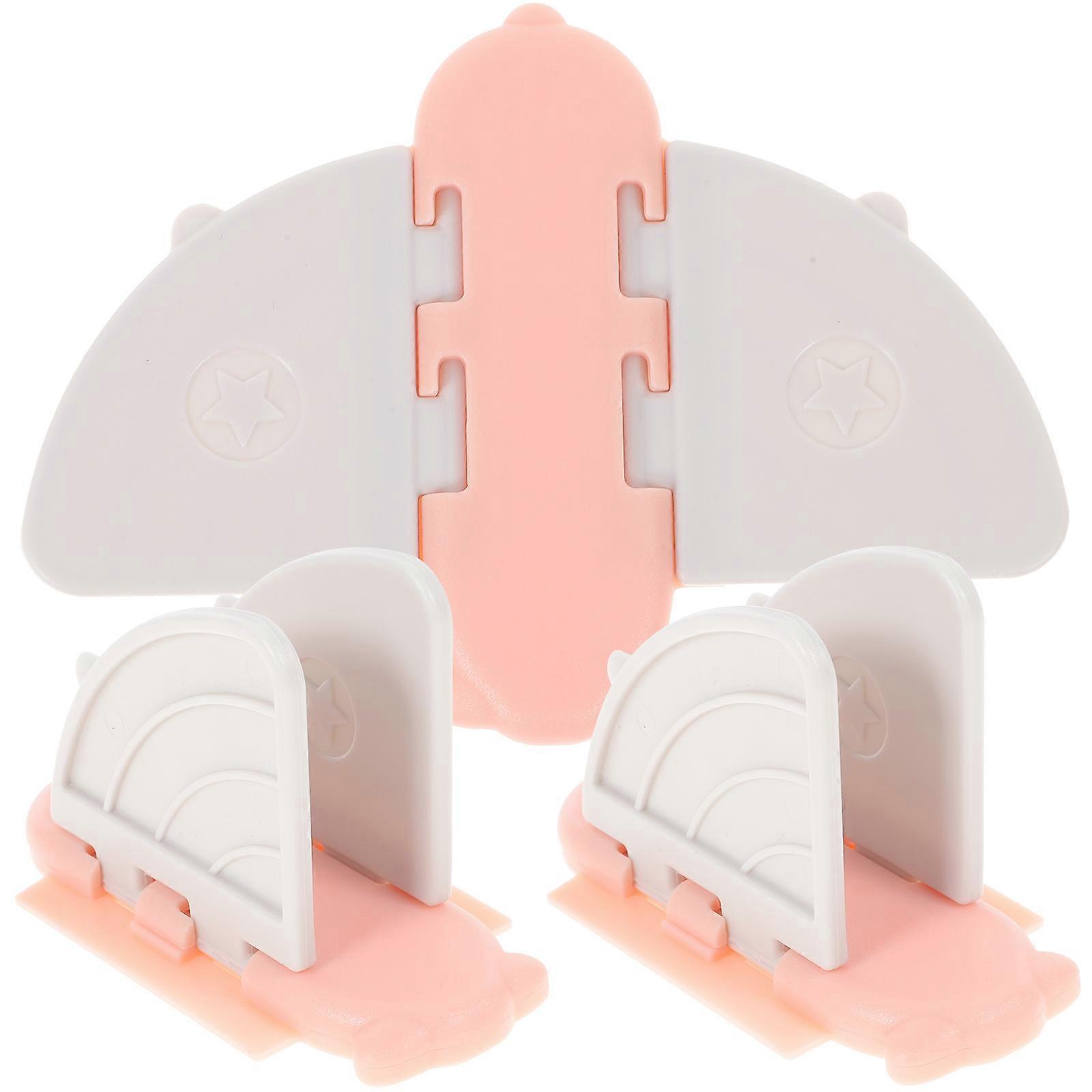 Child Safety Door Locks 3Pcs For Home Safety With ABS Material Designed To Prevent Accidental Injury