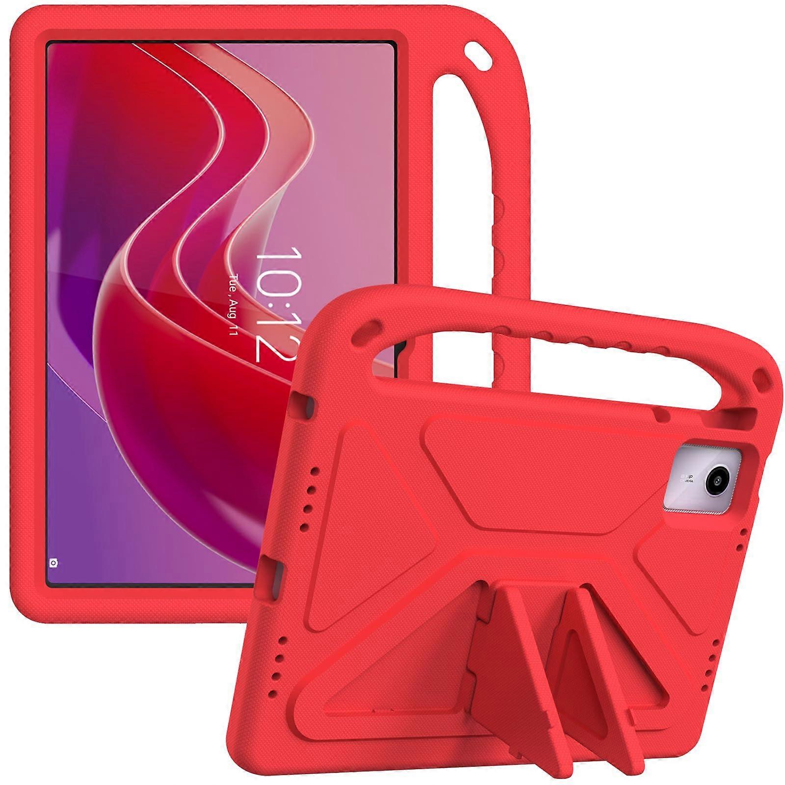 Lenovo Tab M11 Case 11 Inch , with Shockproof Handle Stand, Kids Case for Lenovo M11 Tablet (Red)  Lenovo Tab M11 11 Inch