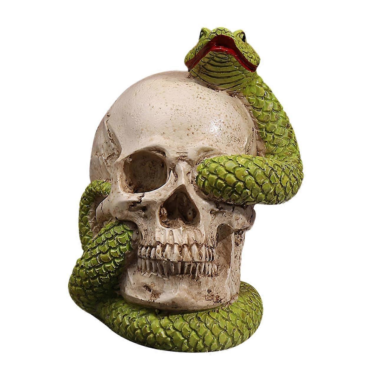 Halloween Skull Lamp LED Night Light with Warm Spooky Glow