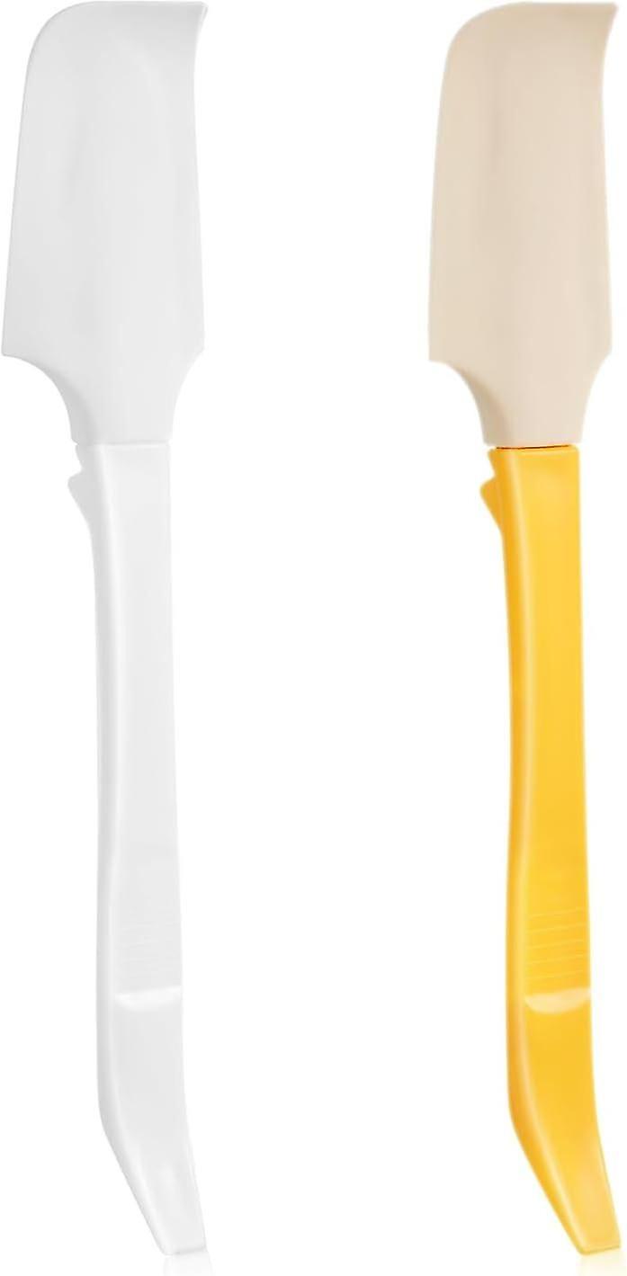 2pcs Silicone Spatula, Silicone Baking Spatula Long Handle Spatula Scraper Kitchen Spatula Jar Spatulas