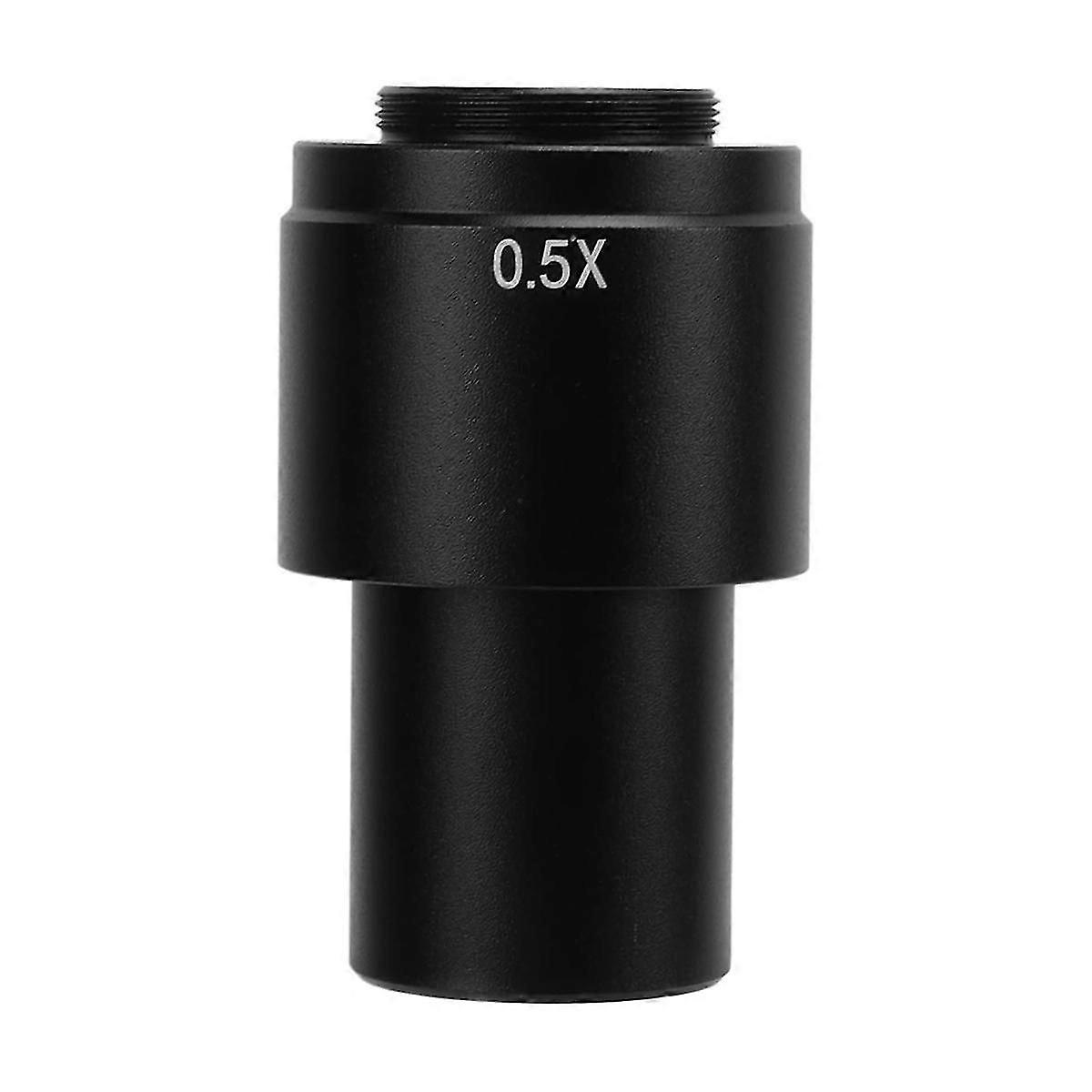 Microscope Eyepiece 0.5X C Mount Microscope Camera Adapter Lens 28mm for Industry Microscope Camera