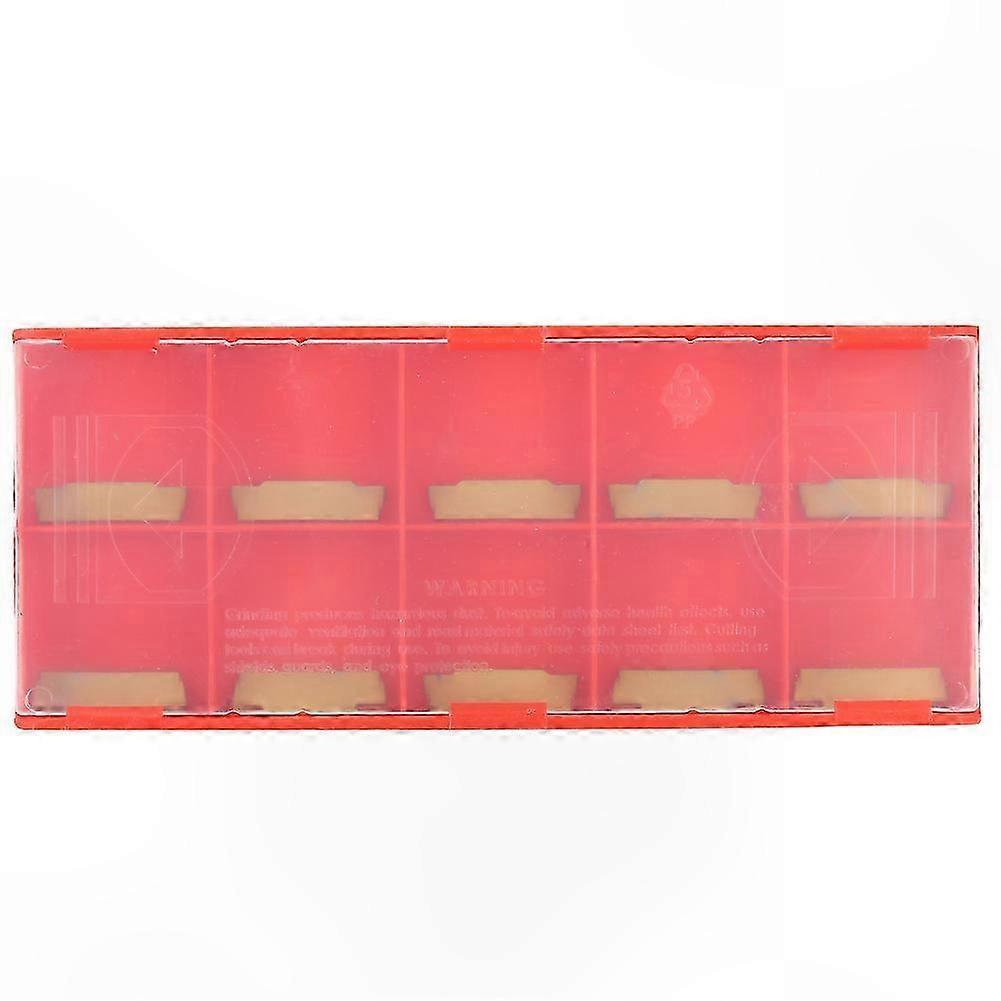 10-Pack Carbide Grooving Inserts for CNC Lathe Cutting and Turning Operations