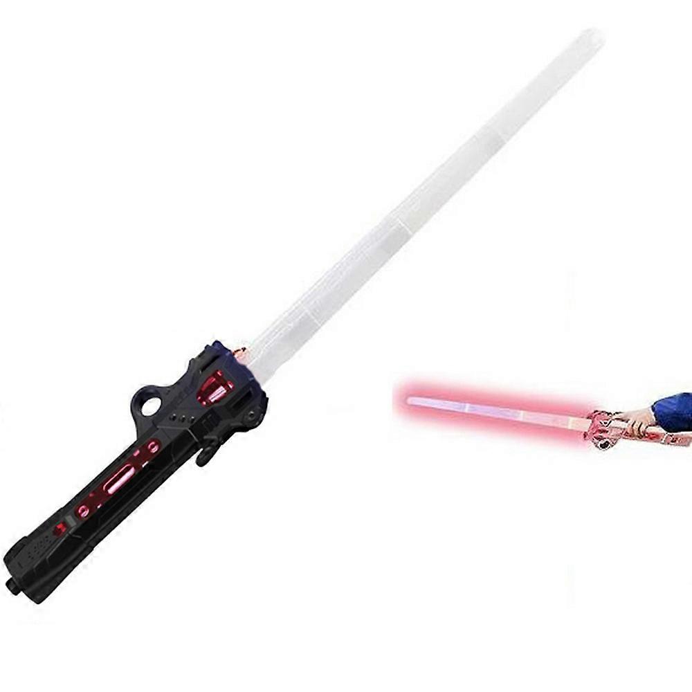 LED Light Up Saber Retractable Toy Sword with Motion Sensitive Sound Effects