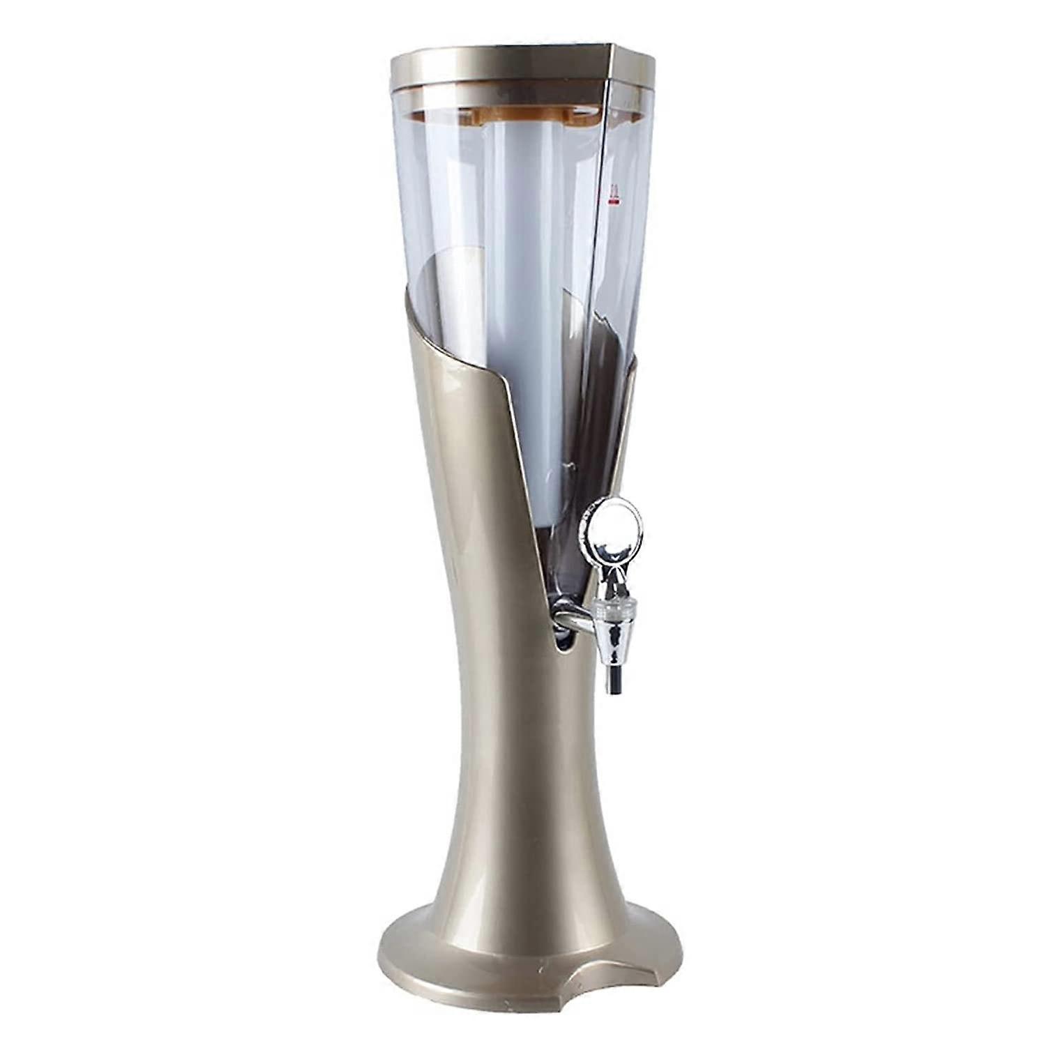 Drinks Dispenser for Parties 3L Beer Column With Ice Cooling And LED Lights Ref: 9377