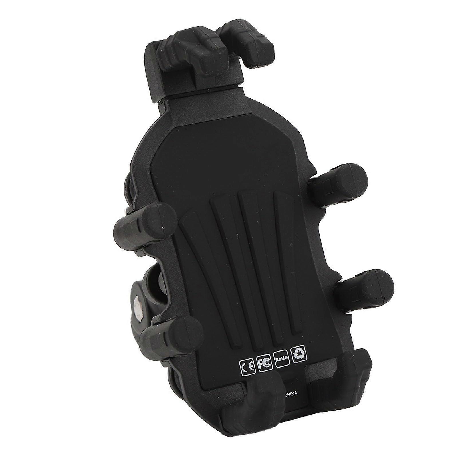 Motorcycle Fork Stem Phone Mount Vibration Dampener Holder 4.98.1 Inch (M10 Ball Head)