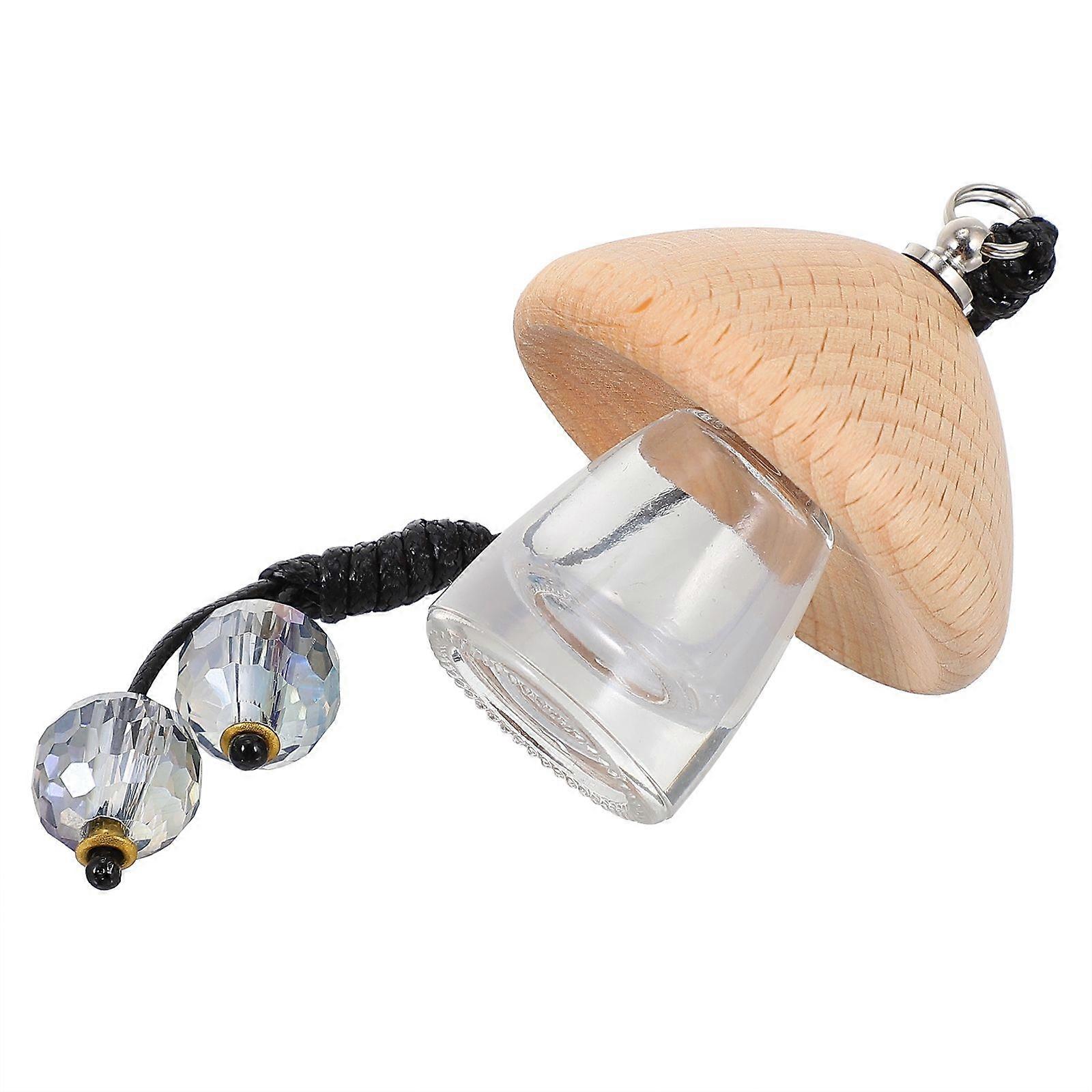 Stylish Hanging Aromatherapy Diffuser Bottle for Car, Office, Bedroom Reusable Essential Oil Air Freshener Pendant Decoration