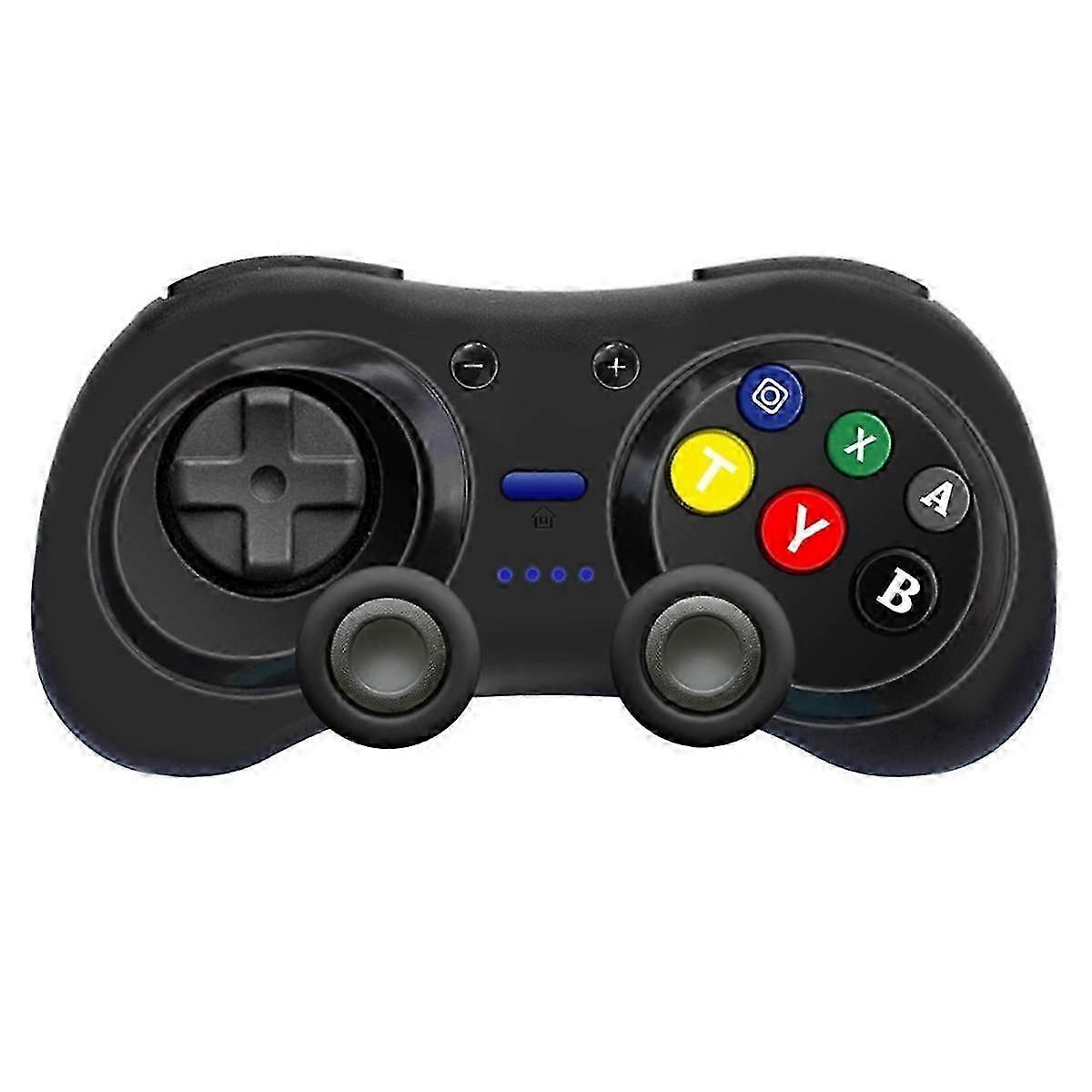 Wireless Game Controller Support Turbo Gaming Controller Motion Sensor Dual Vibration for Switch Console/Windows PC