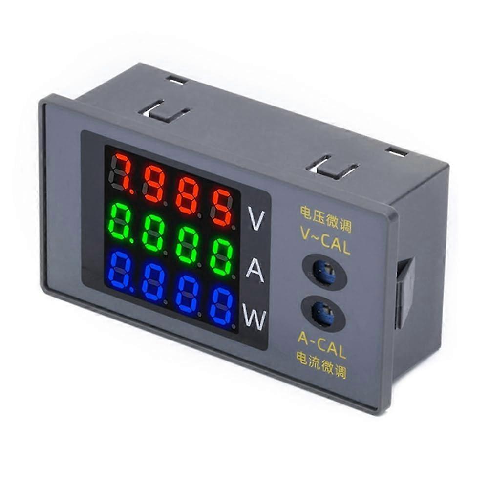DC730 Digital Voltmeter Ammeter Wattmeter 4Digit Voltage Current Meter Power Meter Voltage Tester Detector DC 0100V Ref: 3459