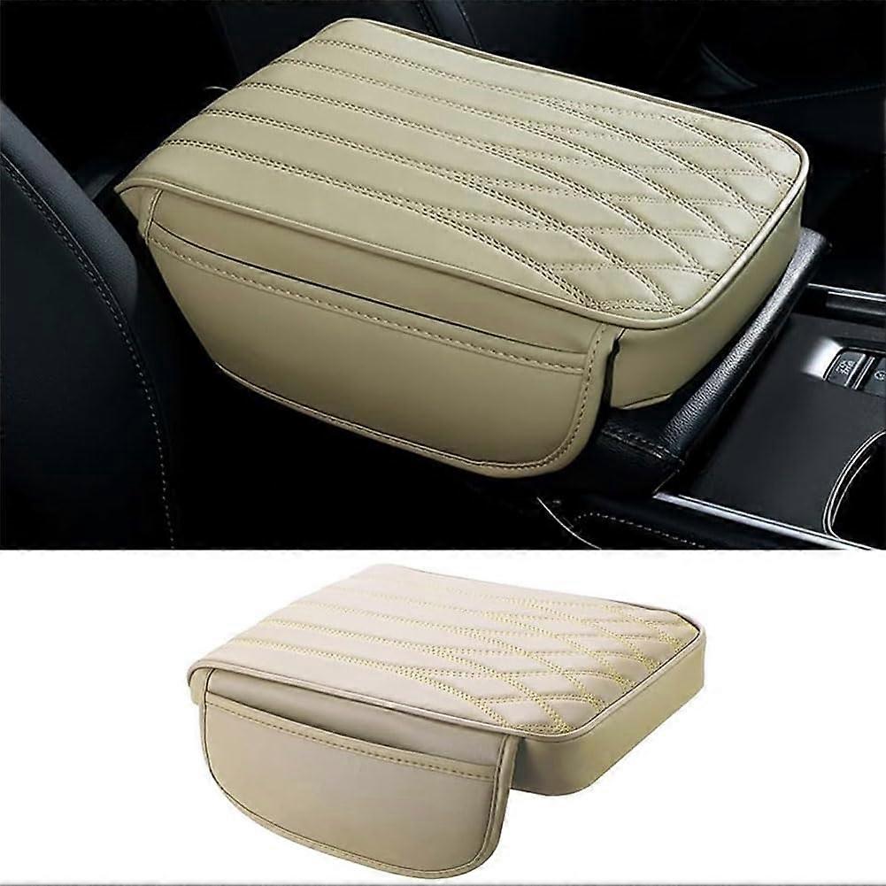 Car Armrest Pad Golf 6 Mk6 20102013 Center Console Organizer Cushion Keeps Items Organized With Side Pockets 32x17x5 cm