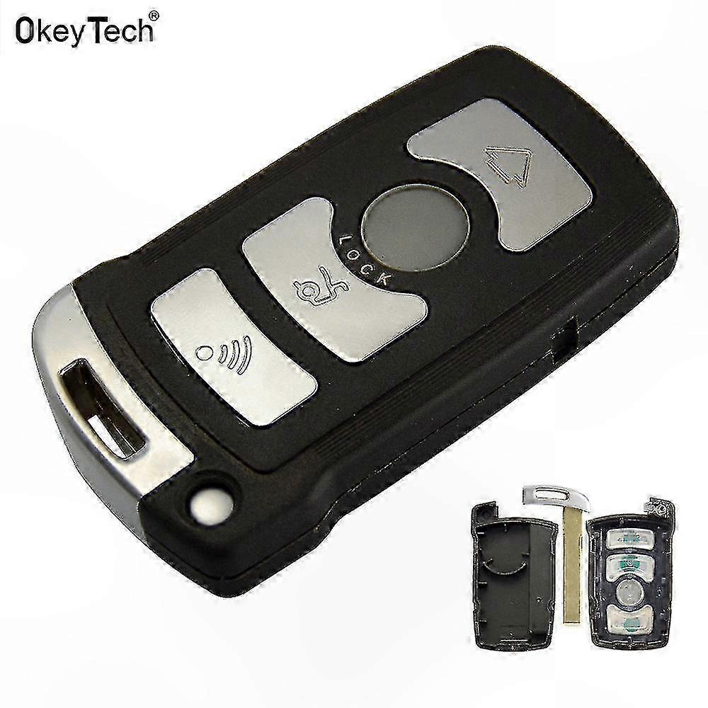 4-Button Key Case with Blade Design for 7 Series E65-E68 Models