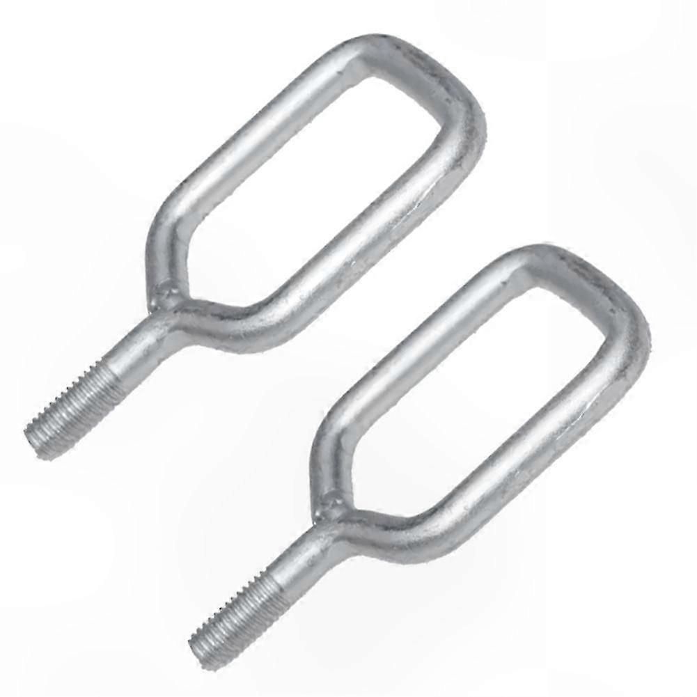 Hood Catch Bracket Set for Compact Vehicles - Durable Steel Construction