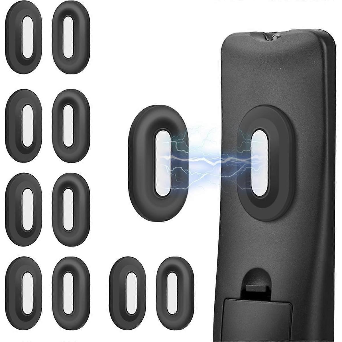 6 Pack Magnetic Remote Control Holder Wall Mount