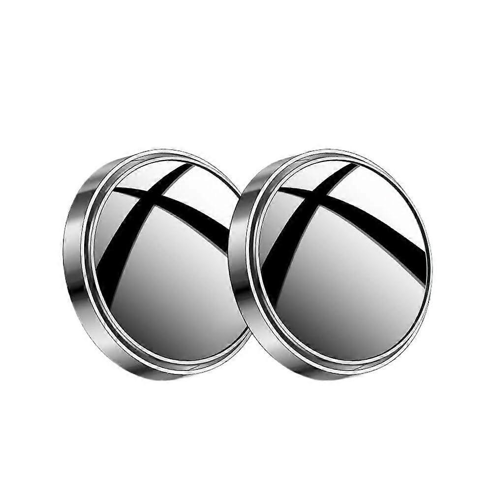 360 Degree Rotation Reverse Convex Blind Spot Small Round Mirror For Cars, Suction Cup Rearview Mirror, Wide Angle