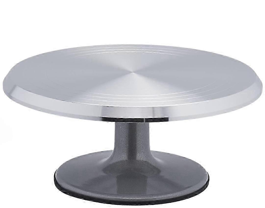 Metalowy profesjonalny talerz obrotowy do dekoracji tortów, 30 cm