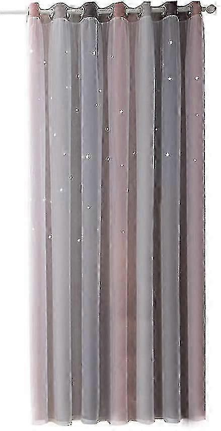 Insulating Thermal Blackout Curtains With Stars