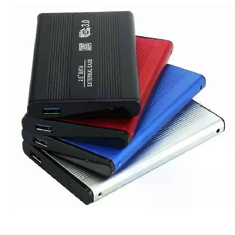 25 inch Hard Drive Case USB 30 HDD Enclosure 25-inch SATA External Case Support 6Gbps Mobile External HDD Case for PC Laptop