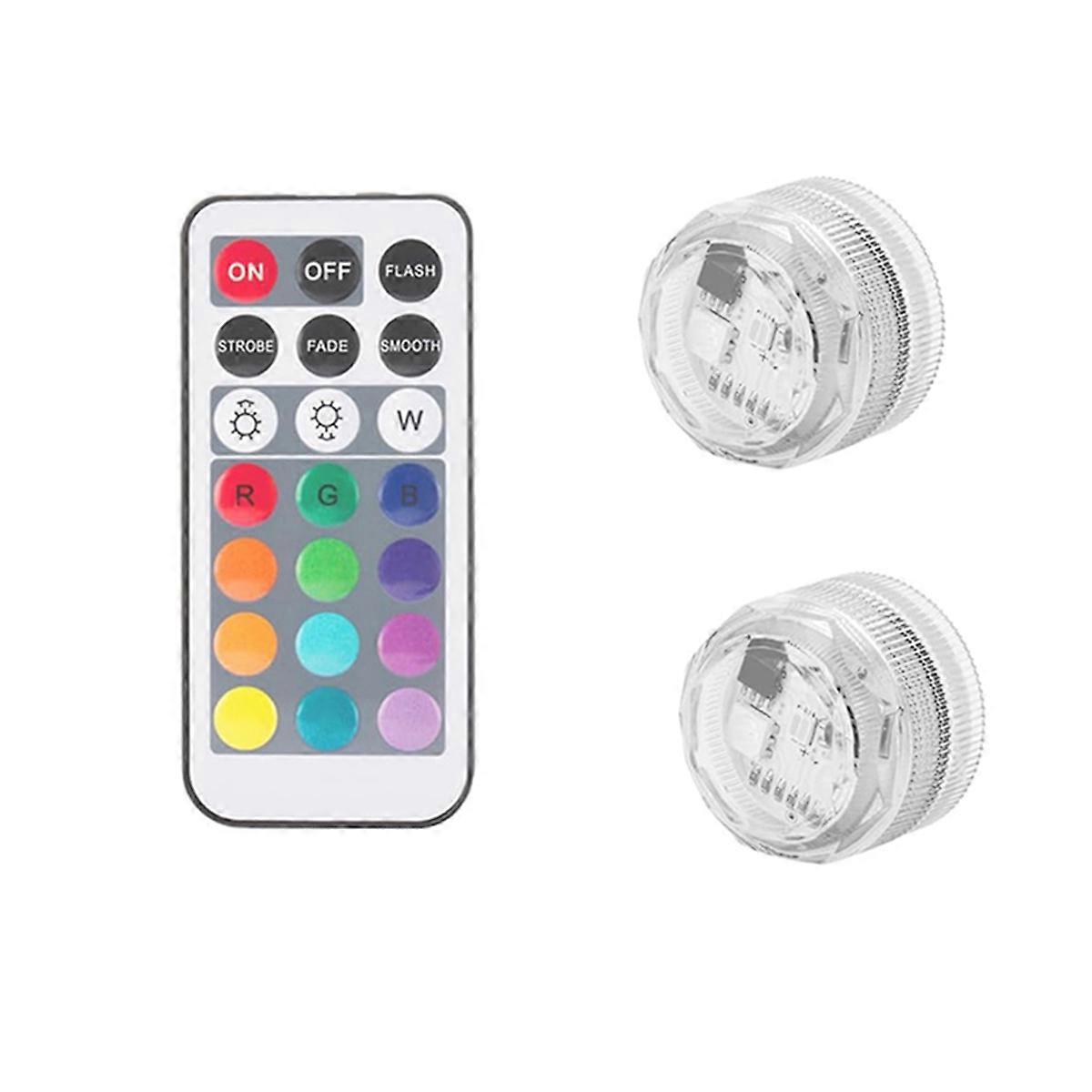 2 Pack LED Capsule Lights for Slushi