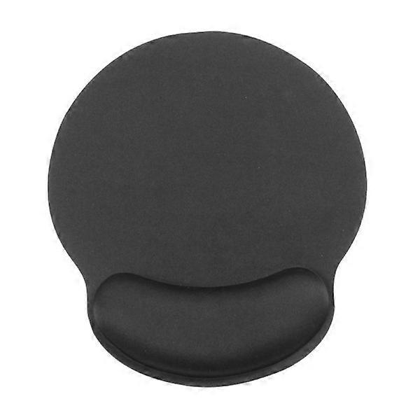 Ergonomic Wrist Rest Mouse Pad with Memory Foam black