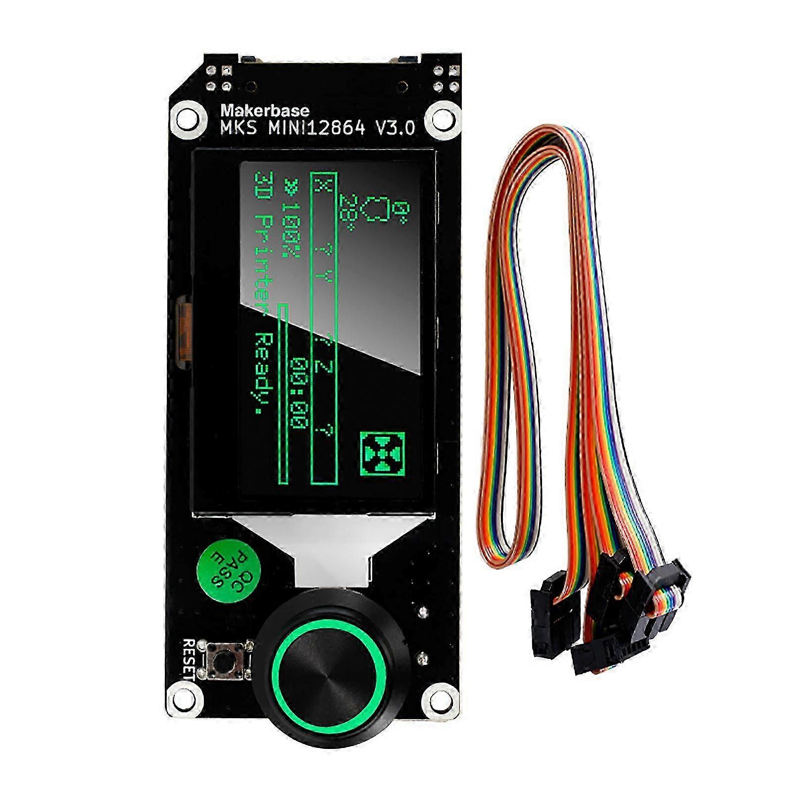 MINI12864 V3.0 Insert SD Card Side LCD for Smart Display Screen 3D Printer Parts for VORON Mini 12864