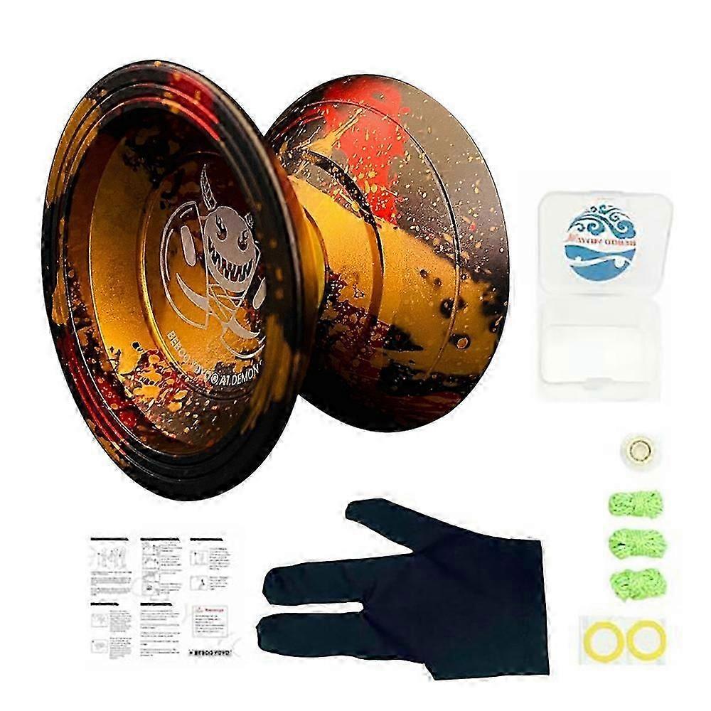 A1 Lava Yoyo ,Bearing Yoyo for Beginners Aluminum Alloy Yoyo Toy