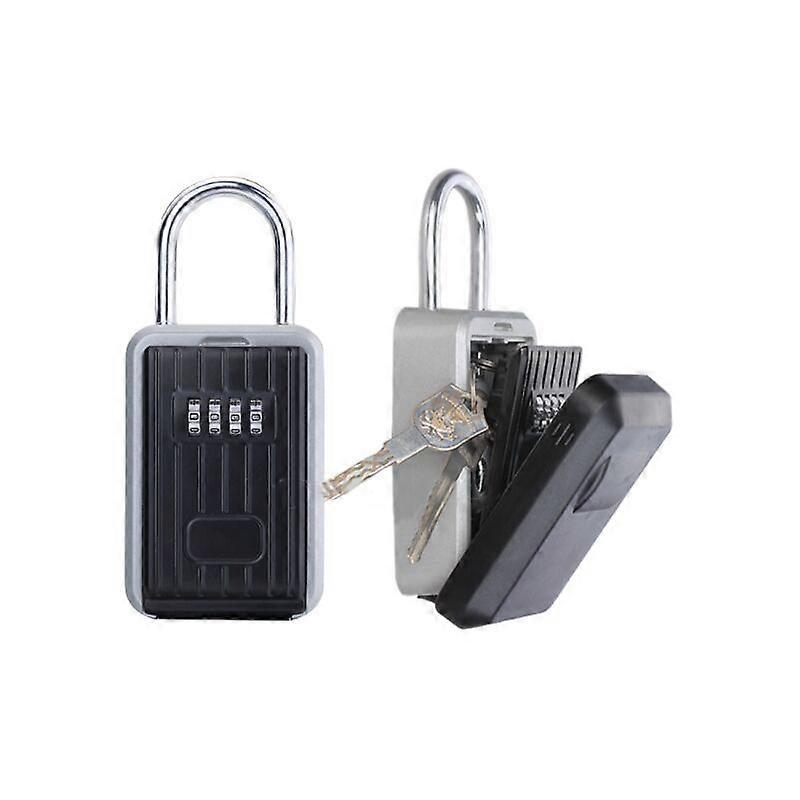 Key Cabinet Security Key Box Wall Mounted Key Box with 4 Digit Digital Code