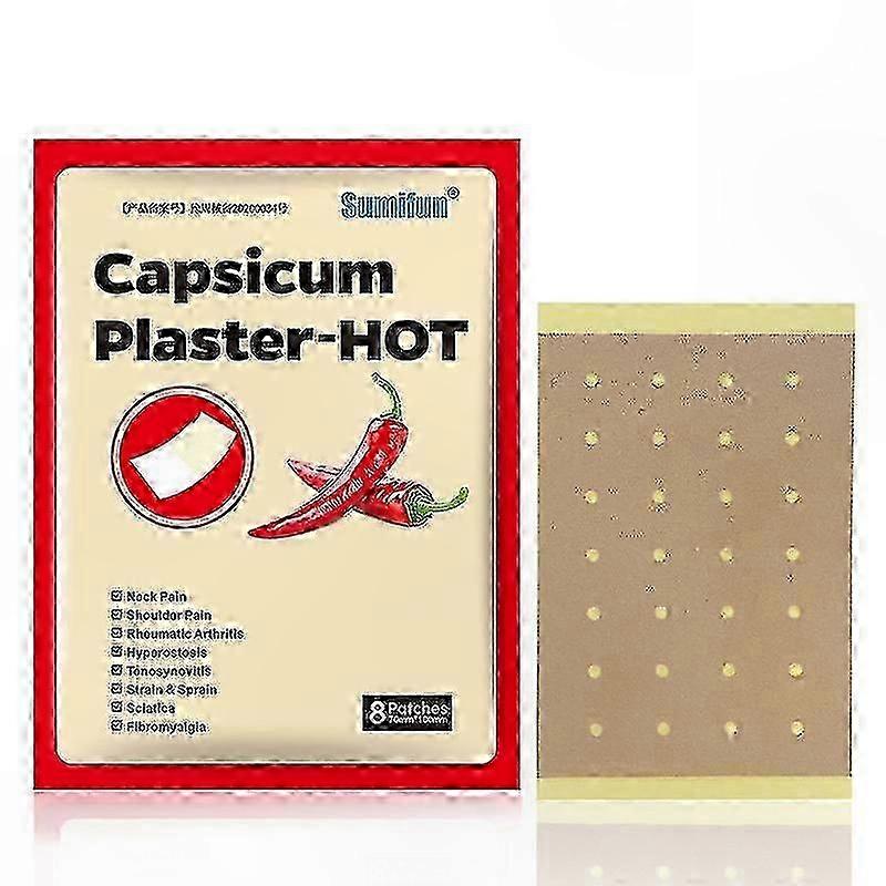 Chili Plaster - 8 Pieces Per Pack