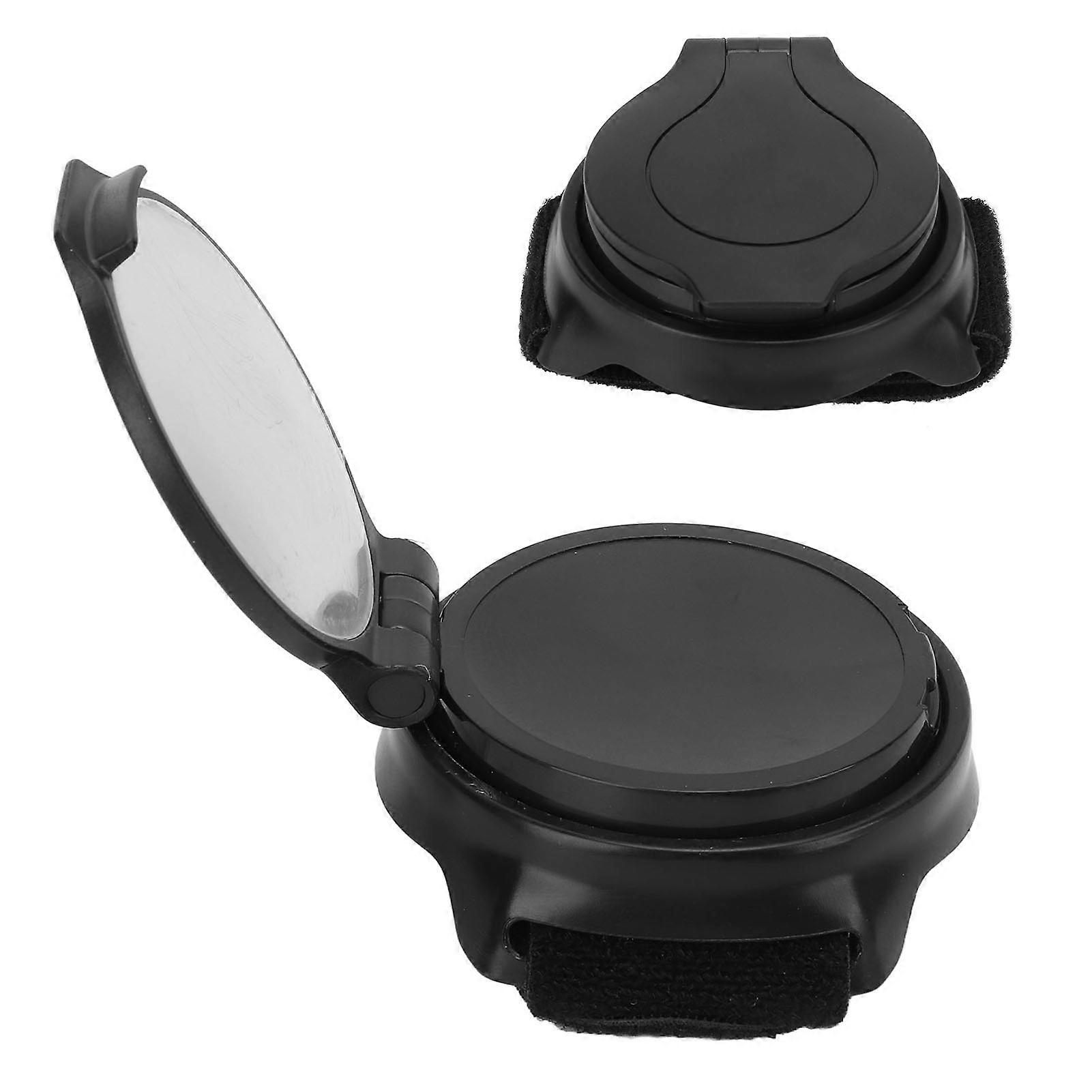 Rotatable Adjustable Cycling Wristband Rearview Mirror Glass
