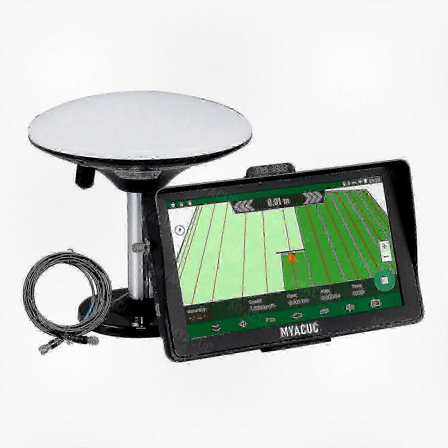 7 Inch High Precision GPS Navigation System for Agricultural Tractors, Tractor Navigator with Accurate Positioning