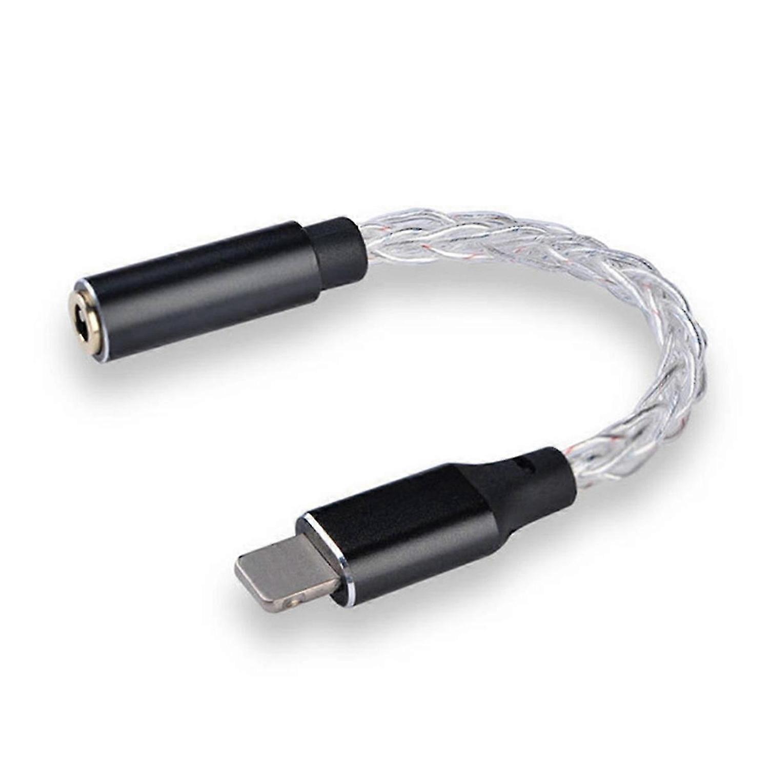 DAC for Apple interface to 3.5mm Audio Adapter Cable for iPhone B