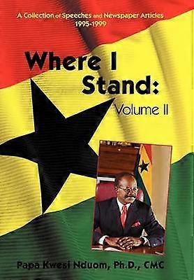 Where I Stand Volume II